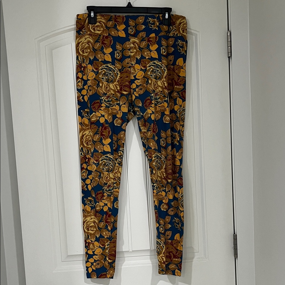 LulaRoe Floral Print Leggings